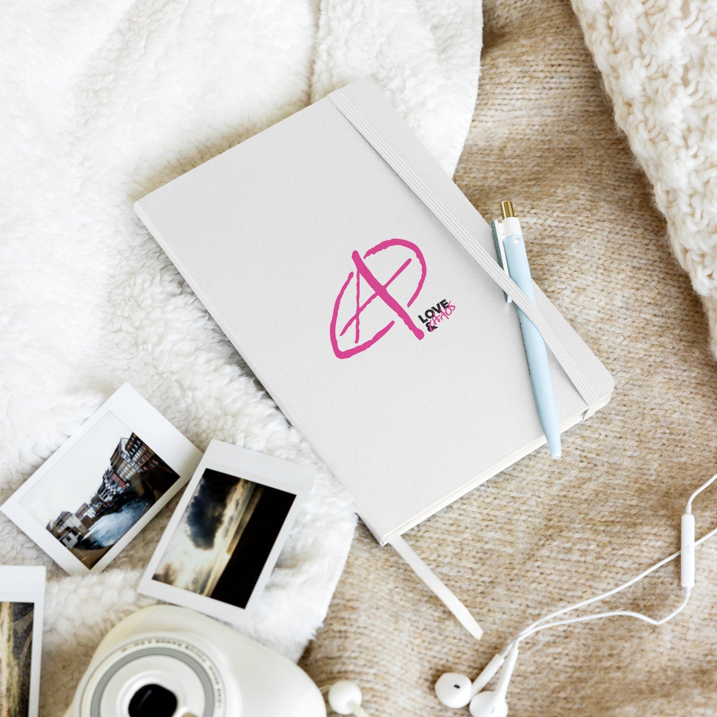 L&C Anarchy Hardcover Bound Notebook - Love & Chaos