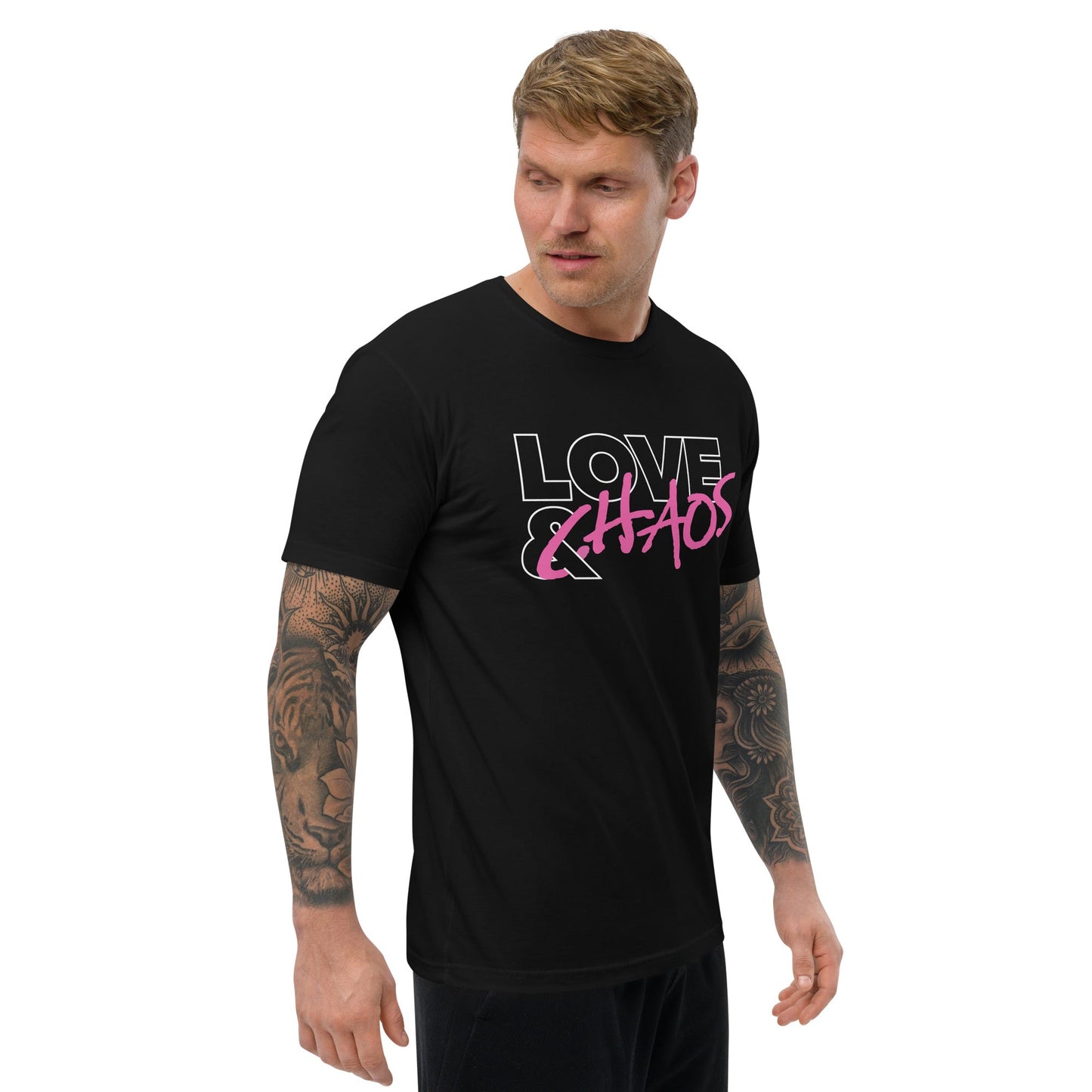 Love & Chaos Outline T-Shirt - Love & Chaos