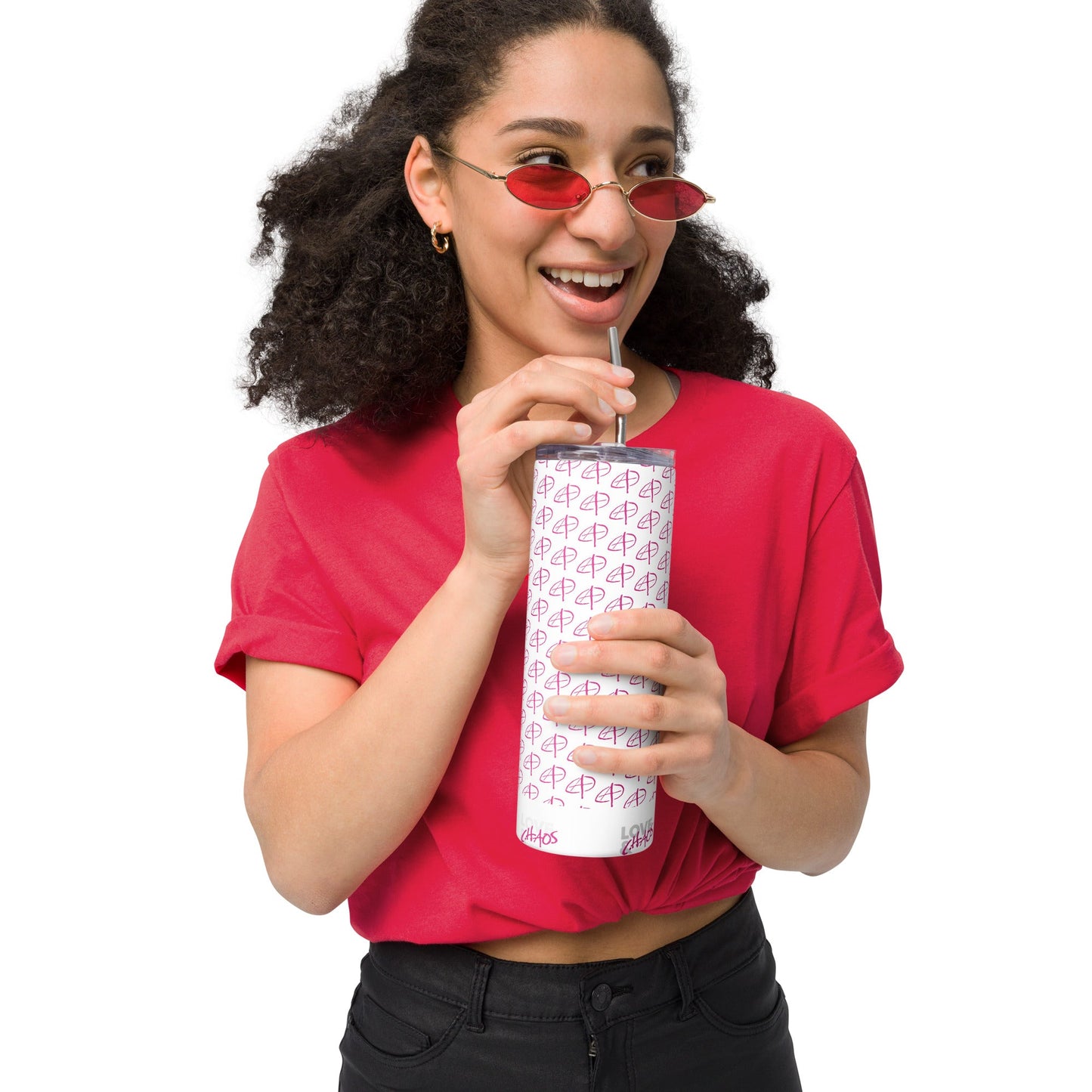 Anarchy Stainless Steel Tumbler - Love & Chaos