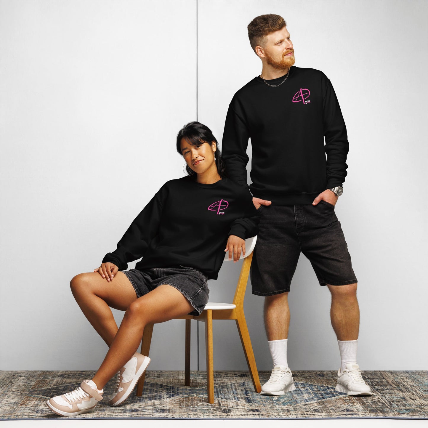 L&C Anarchy Crew Neck Sweatshirt - Love & Chaos