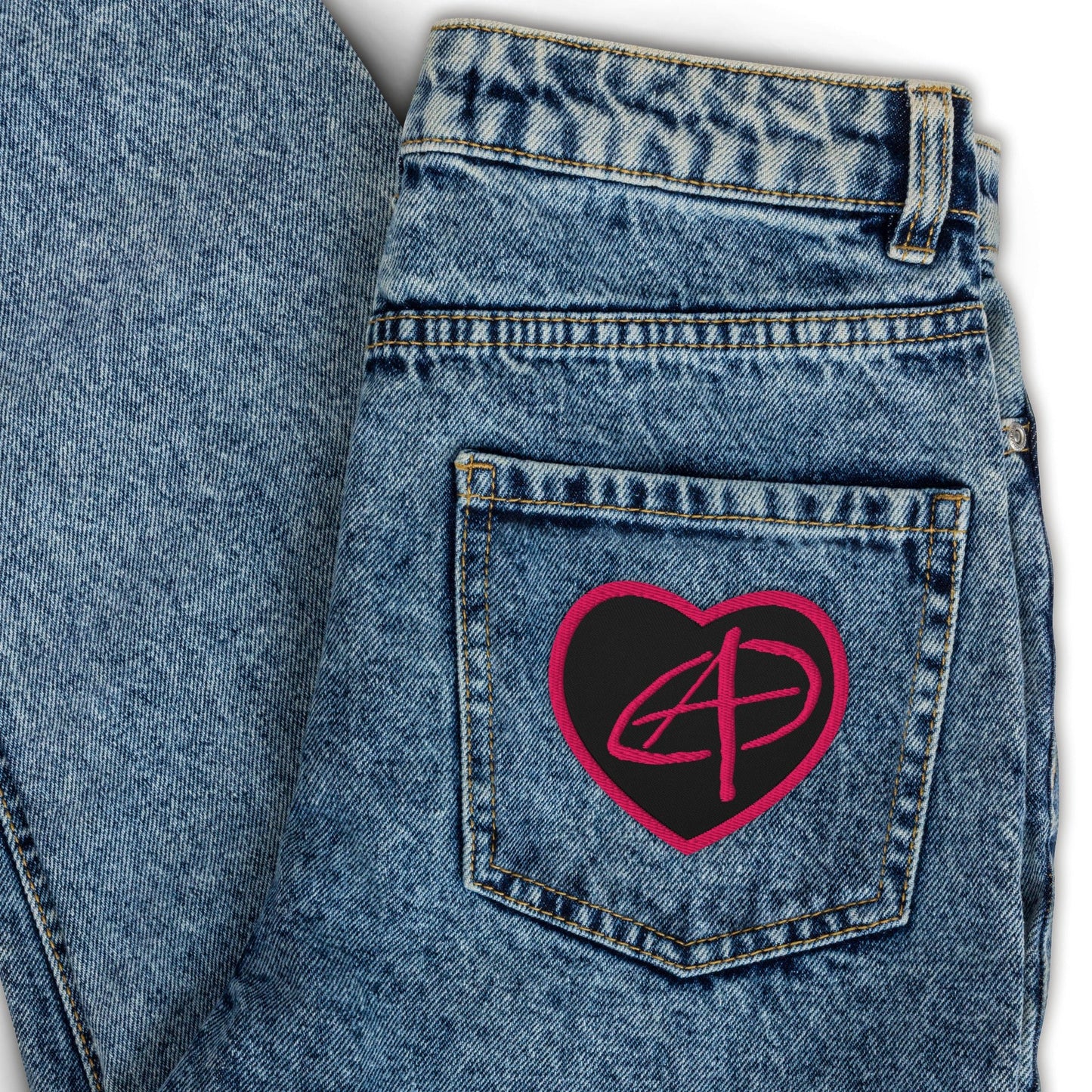 L&C Anarchy Heart Embroidered Patch - Love & Chaos