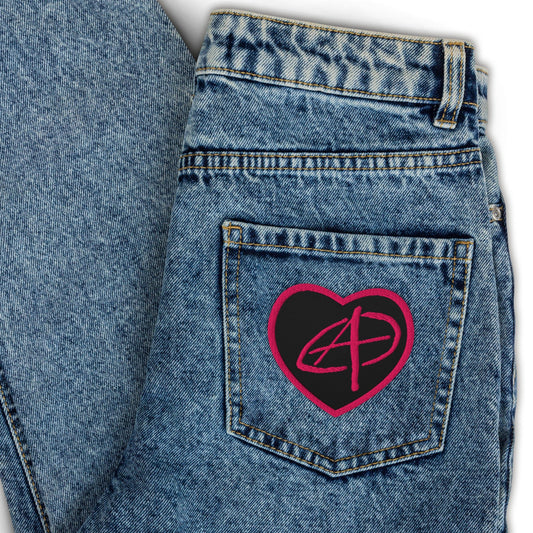 L&C Anarchy Heart Embroidered Patch - Love & Chaos
