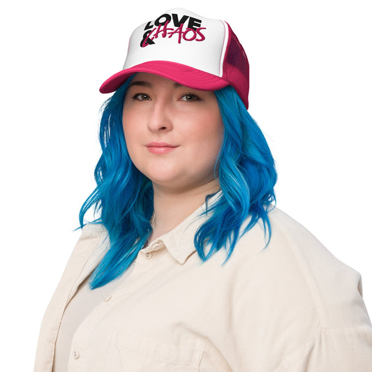 Love & Chaos Foam Trucker Hat - Love & Chaos