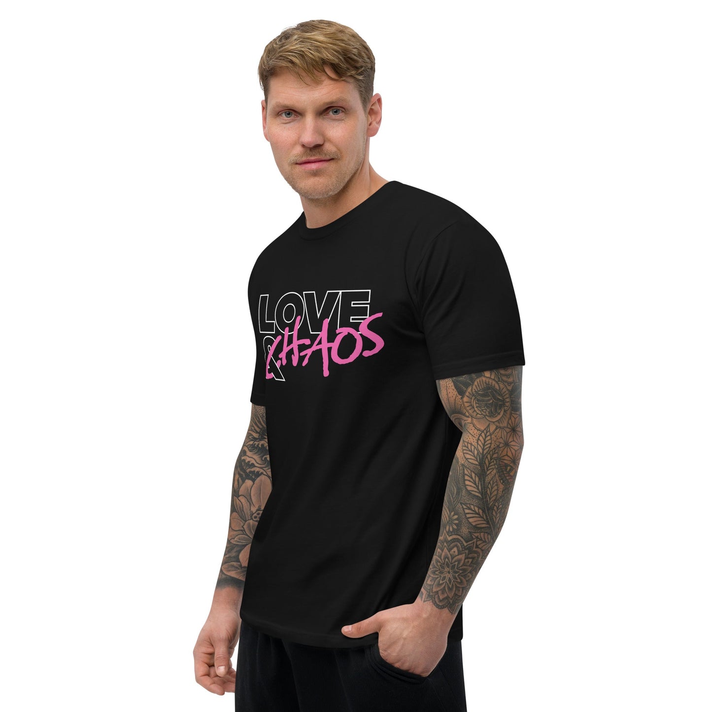 Love & Chaos Outline T-Shirt - Love & Chaos