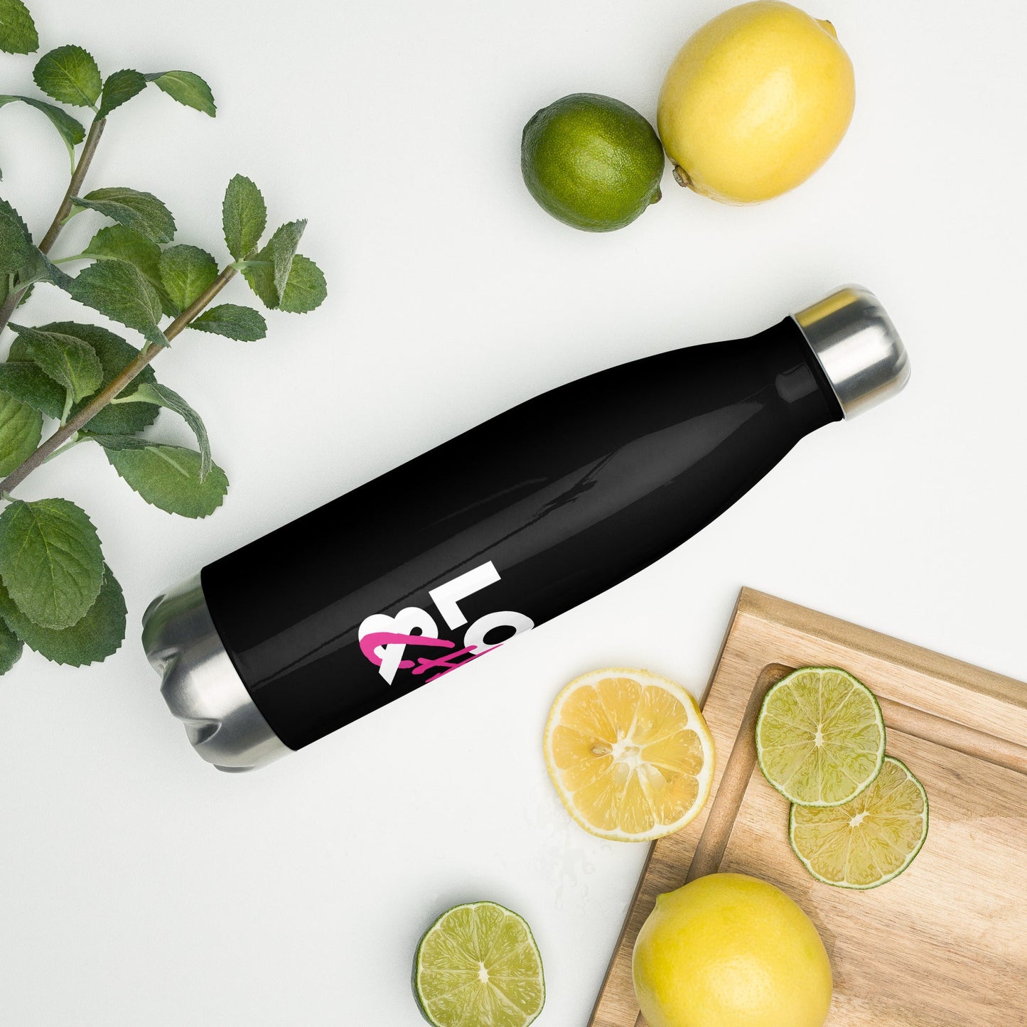 Love & Chaos Stainless Steel Water Bottle - Love & Chaos